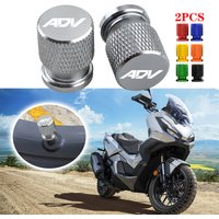 For Honda ADV350 ADV150 ADV160 adv ADV 350 150 160 Motorcycle Tire Valve Air Port Stem Cover Cap Plug CNC Accessories ADV LOGO