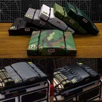 Simulated Roof Tent Bag Water Proof Tent Decorate for 1/10 RC Crawler Car AXIAL SCX10 Traxxas TRX4 Defender Bronco RC4WD Parts