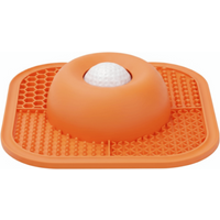 Resin Slow Feeder Dog Bowls Thick Liquid Treat Interactive Rolling Ball Dog Slow Eat Bowl Anti-Slip Pet Lick Mat Pet Home Use