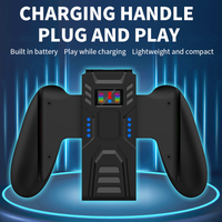 ABS Comfort Charging Grip for Switch Controllers,Portable Charger Dock with USB-C Cable&Battery Indicators JOY-02