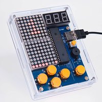 DIY Solder Project Game Kit Classic Games for Electronic Soldering Practice Learning Gift for Family and Friends
