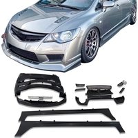 Car Accessories 2006-2012 For Civic FD2 Upgrade Body Kit New Front & Rear Bumper Side Skirts PP Car Bumper