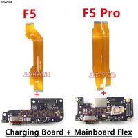 For Xiaomi POCO F5 Pro USB Charging Dock Type-C Port Quick / Fast Charging Flex Cable Board + LCD Mainboard Main Flex Cable