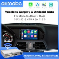 2025 Neues kabelloses CarPlay für Mercedes Benz W212 W213 C207 E-Klasse 2012–2016, mit Android Auto Mirror Link AirPlay Car Play