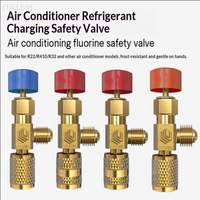 【TG150】R410A R22 Car Air Conditioning Refrigerant Adapter Liquid Safety Valve Air Conditioning Repair Auto Accessories【WT】