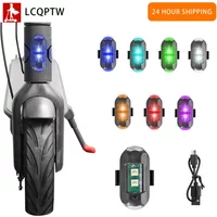 Turn Signal LED Safety Warning Light For Electric Scooter Xiaomi M365 Pro 1S Mi3 Aircraft Strobe Anti-collision Light Indicator
