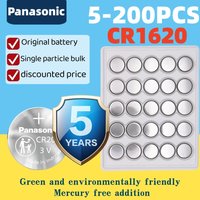 3V CR1620 Panasonic battery button battery suitable for watches, car audio speakers, scales, shavers DL1620 ithium cell