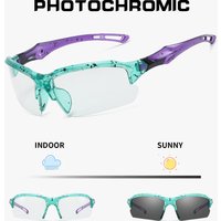 New Photochromic Cycling Sunglasses Men Women Softball Hiking Running UV400 Eyewear Outdoor Baseball Sport Sun Glasses