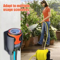 Garden Hose Holder Wall Mount Garden Hose Nozzle Sprayer Mount Bracket Anti Slip Bracket Storage for Sprayer Accessories Nozzle