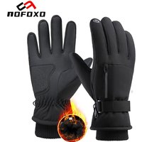 AliExpress nofoxo NOFOXO Winter Touch Screen Waterproof Windproof Gloves Warm Thick Ski Gloves Outdoor Sports Warm Cycling Snow Ski Gloves