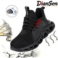 Mens Safety Shoes Anti-smash Anti-puncture Work Shoes Men Sport Shoes Security Protective Boots Indestructible Anti-smash Shoes