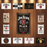 3×5ft whisky-J-jim beams Flag Polyester Printed Alcohol Wine Banner For Decor Drink rum Beer Flag
