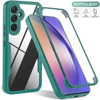 360 Full Coverage Phone Case For Samsung Galaxy A56 A55 A54 A53 A36 A16 A15 A35 A25 A51 A34 A33 A32 A24 A23 A22 A14 A13 5G Funda
