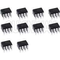 10PCS TL072CP DIP-8 TL072 IC Dual Operational Amplifier Chipset
