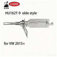 Lishi HU162-SC9 9Cut 2-in-1 Pick & Decoder for VW 2015+ Lishi Tool HU162-SC9-AG
