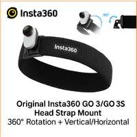 Original Insta360 GO 3 GO 3S Head Strap Mount Horizontal Vertical POV Shooting Adjustable Rotation Support Accessory
