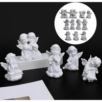 Figurine d'ange en résine, Statue de prière, ornements de bureau paisible