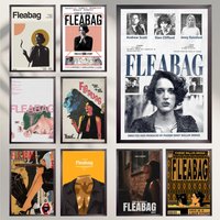 F-Fleabag movie Poster HD Versatile Waterproof Wall Decor Self Adhesive Perfect for Any Room & Ideal Gift