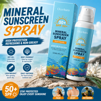 Reef Compatible Mineral Sun Spray Spf50 Uva Uvb Blocking Quick Absorbing Sunscreen Spray For Outdoor Diving And Daily Sun Care