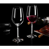 Creative Wedding Wine Glass cup unique Champagne Flutes Crystalline Party Gift Toasting Glass Goblet Crystal Anniversary