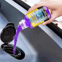 Premium Glass Cleaner Windshield Wiper Fluid, 1:100 Concentrated Solution, Suitable for Removing Water Stains, Tar, and Oxidation Layers, Keeping the Windshield Streak-Free
