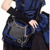 New Female Niche Personality Cool Ita Bag with Large Capacity Fashionable Chain Y2K Single Shoulder Bag Ulzzang Crossbody Bag