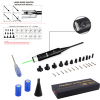 Tactical Red Laser Bore Sight Kit for .177 to .50 .78 Caliber Hunting Boresighter