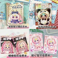 In Stock Babythree Doll A5 Color Page Diary Student Prize Children'S Gift Cute Printed Notebook Girl's birthday gift
