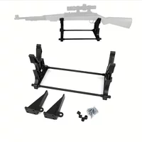 Rifle Air Gun Storage and Display, Cleaning, Maintenance, and Storage Rack Height Adjustment