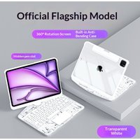 360 Magic Keyboard Case For iPad mini 6 7 8.3" Air 5 4 6 7th Gen A16 2025 11" Cover Folio For iPad Pro 11" 2018 2020 2021 2022