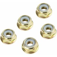 5PCS String Trimmer Brush Cutter Gear Case Spare Parts M10x1.25 Left Hand Thread Blade Nut Lawn Mowers Lawn Trimming Tools