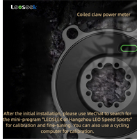 Leoseek Ultralight Power Meter Set Type-C 110BCD ANT+BLUETOOTH 4.0 Spindle Power Meter For Shimano For Sram For Road Bike