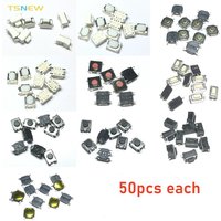 100pcs/lot Tactile Push Button Switch Car Remote Control Keys Button Touch Micro Switch for toyota renault honda remote key