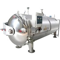 Multi Function Food Autoclave Machine High Pressure Steam Retort Sterilizer for Pouch Packaging Canned Meat Fruit Sterilizing