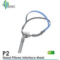 BMC CPAP Nasal Pillow Mask With 3 Size Cushions Adjustable Strap And Small Tubing For Sleep Apnea Stop Snoring Solution Freeship