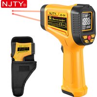NJTY JD04 Infrared Thermometer Professional Industrial Temperature Measure Tool Non-Contact Temp GUN 800โ 1500โ High Temp Alarm