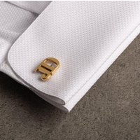 Personalized stainless steel custom cufflinks, first letter customization groom's wedding cufflinks wedding anniversary gift
