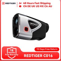 REDTIGER C016 Golf Rangefinder with Slope and Pin Lock Vibration Distance Meter with Rechargeable Battery Laser Range Finder image 3