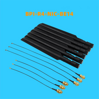 【BAAZ Fast 】6Pcs for Banana Pi -R4 -R4-NIC-BE14 WiFi 7 Module Antenna External Antenna for Banana Pi R4