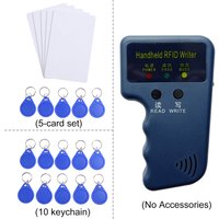 125KHz RFID Copier Portable ID Reader Writer Access Control Card Duplicator Cloner Encryption Device (Reader/card optional)