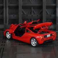 1:32 McLaren F1 alloy car model ornament doors on both sides that can be opened has simulated sound and lighting