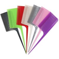 Factory direct supply pointy tail hair dye comb anti-static high temperature pick comb cross border smooth large oil head multi