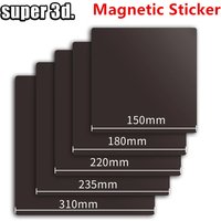 Ender 3 V3 SE Magnetic Sticker With 3M Adhersive 235/310/350mm MK3S 3D Printer Bed Base Build Plate Tape For Creality K1 K1 Max