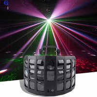 Three Layer LED Butterfly Light RGBW Beam Laser Light DMX DJ Stage Butterfly Laser Light Party Butterfly Light for Wedding Club
