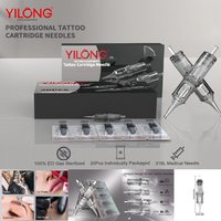 YILONG 20 Teile/los Tattoo Patrone Nadeln Einweg Sterilisierte Sicherheit Tattoo Nadel Für Tattoo Maschinen Tattoo Griffe