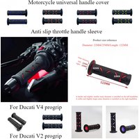 Motorcycle universal handlebar cover suitable for Ducati V4 V2 progrip handlebar anti slip throttle turning handlebar cover