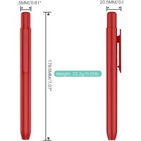 Retractable Holder Case for Apple Pencil 1st Generation Protective iPad Pencil Sleeve Skin Cover with Sturdy Clip