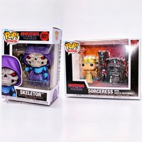 Masters of the Universe Funko Pop Sorceress with Castle Grayskull&Skeletor Live Action Official Licensed Limited Edition Gift