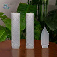 D-Shaped Self-Watering Plant Drip Adjustable Flow Rate Automatic Watering Moss Column Pole Plants Growth Stand Plastic
