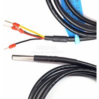 SHT31 Temperature Humidity Sensor Probe Cable Waterproof IP67 304 Stainless Digital Capacitance Sensors OEM Length I2C Output